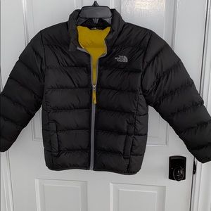 Boys North Face puffer